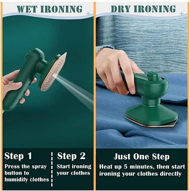 Portable Mini Iron – Compact & Travel-Friendly